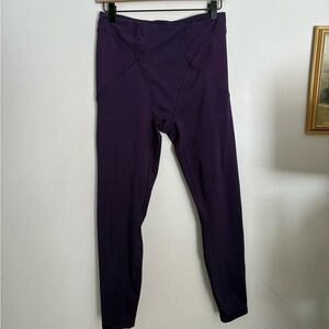 Savage X Fenty High Waisted Athletic Purple Leggings Women’s Large EUC